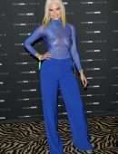 Chanel West Coast in See-through at Fashion Nova x Cardi B Collection Launch Event