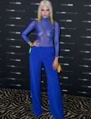 Chanel West Coast in See-through at Fashion Nova x Cardi B Collection Launch Event