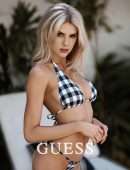Charlotte McKinney for “Guess” Bikini Photoshoot 2019