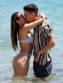 Chloe Goodman in Bikini at a Beach in Mykonos