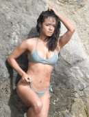 Christina Milian for Bikini Photoshoot in Malibu