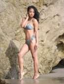 Christina Milian for Bikini Photoshoot in Malibu