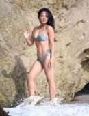 Christina Milian for Bikini Photoshoot in Malibu