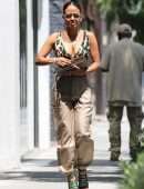 Christina Milian on a Shopping Spree in Los Angeles