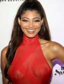 Danielle Herrington in See-through at Sports Illustrated Swimsuit 2019 Issue Launch in Miami