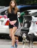 Elizabeth Olsen Out for a Hike in the Hollywood Hills