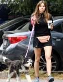 Elizabeth Olsen Out for a Hike in the Hollywood Hills