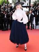 Elle Fanning at "Once Upon A Time In Hollywood" Screening in Cannes