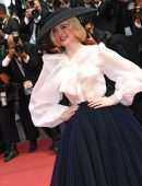 Elle Fanning at "Once Upon A Time In Hollywood" Screening in Cannes