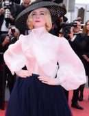Elle Fanning at "Once Upon A Time In Hollywood" Screening in Cannes