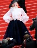 Elle Fanning at "Once Upon A Time In Hollywood" Screening in Cannes