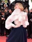 Elle Fanning at "Once Upon A Time In Hollywood" Screening in Cannes