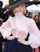 Elle Fanning at "Once Upon A Time In Hollywood" Screening in Cannes