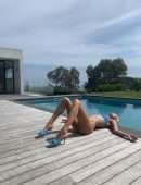 Elsa Hosk in Bikini for Photoshoot in Cannes