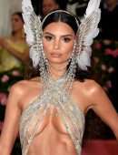 Emily Ratajkowski at 2019 MET Gala in NYC