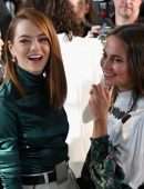 Emma Stone at Louis Vuitton Cruise 2020 Fashion Show in New York