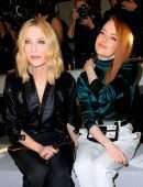Emma Stone at Louis Vuitton Cruise 2020 Fashion Show in New York