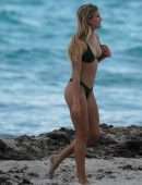 Eugenie Bouchard in Thong Bikini at in Miami Beach
