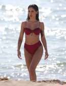 Giulia De Lellis for Bikini Photoshoot on the Beach in Miami
