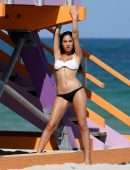 Giulia De Lellis for Bikini Photoshoot on the Beach in Miami