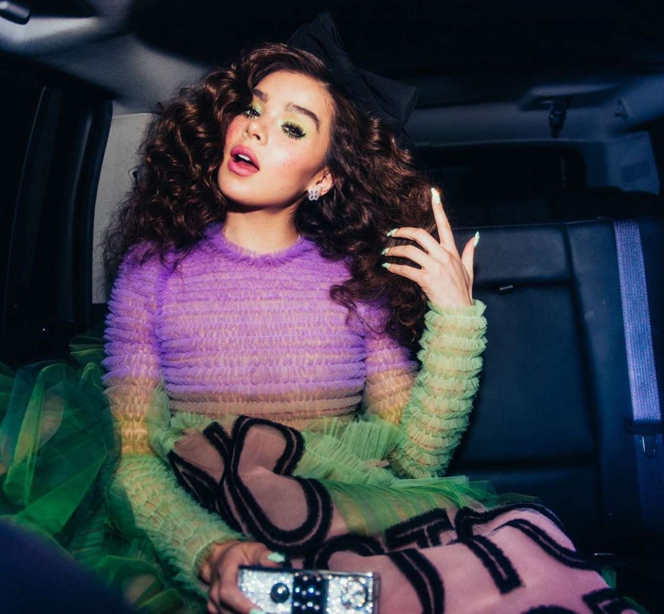 Hailee Steinfeld Behind the Scenes for Katia Temkin Photoshoot at Met Gala 2019