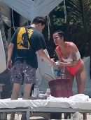 Halsey enjoys at the Beach with her Boyfriend Yungblud in Puerto Vallarta