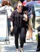 Hilary Duff Booty in Jeans, Out in Studio City