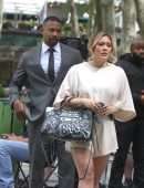 Hilary Duff on the Set of 'Younger' in NYC