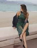 Isabeli Fontana Upskirt in Cannes