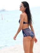 Izabel Goulart in Bikini on the Beach in Cannes