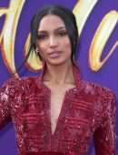 Jasmine Tookes at the Premiere of Disney's “Aladdin” in Los Angeles