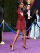 Jasmine Tookes at the Premiere of Disney's “Aladdin” in Los Angeles