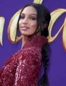 Jasmine Tookes at the Premiere of Disney's “Aladdin” in Los Angeles