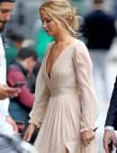 Jennifer Lawrence Braless Out in New York
