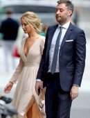 Jennifer Lawrence Braless Out in New York