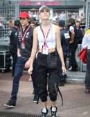 Josephine Skriver at At F1 Grand Prix of Monaco in Monte-Carlo