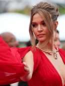 Josephine Skriver at the Premiere of “Le Belle Epoque” in Cannes