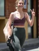 Julianne Hough Leaving a Gym in Studio City