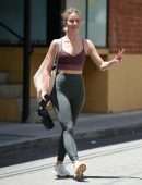 Julianne Hough Leaving a Gym in Studio City