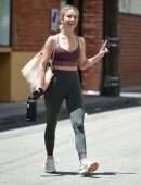 Julianne Hough Leaving a Gym in Studio City