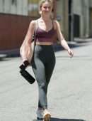 Julianne Hough Leaving a Gym in Studio City