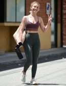 Julianne Hough Leaving a Gym in Studio City