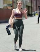 Julianne Hough Leaving a Gym in Studio City