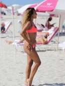 Karrueche Tran in Bikini at Beach in Miami
