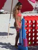 Karrueche Tran in Bikini at Beach in Miami
