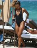 Karrueche Tran in Swimsuit on the Beach in Miami