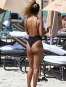 Karrueche Tran in Swimsuit on the Beach in Miami