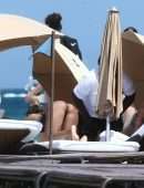 Karrueche Tran in Swimsuit on the Beach in Miami