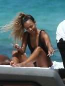 Karrueche Tran in Swimsuit on the Beach in Miami