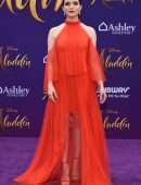 Katie Stevens at the Premiere of Disney's ''Aladdin'' in Los Angeles